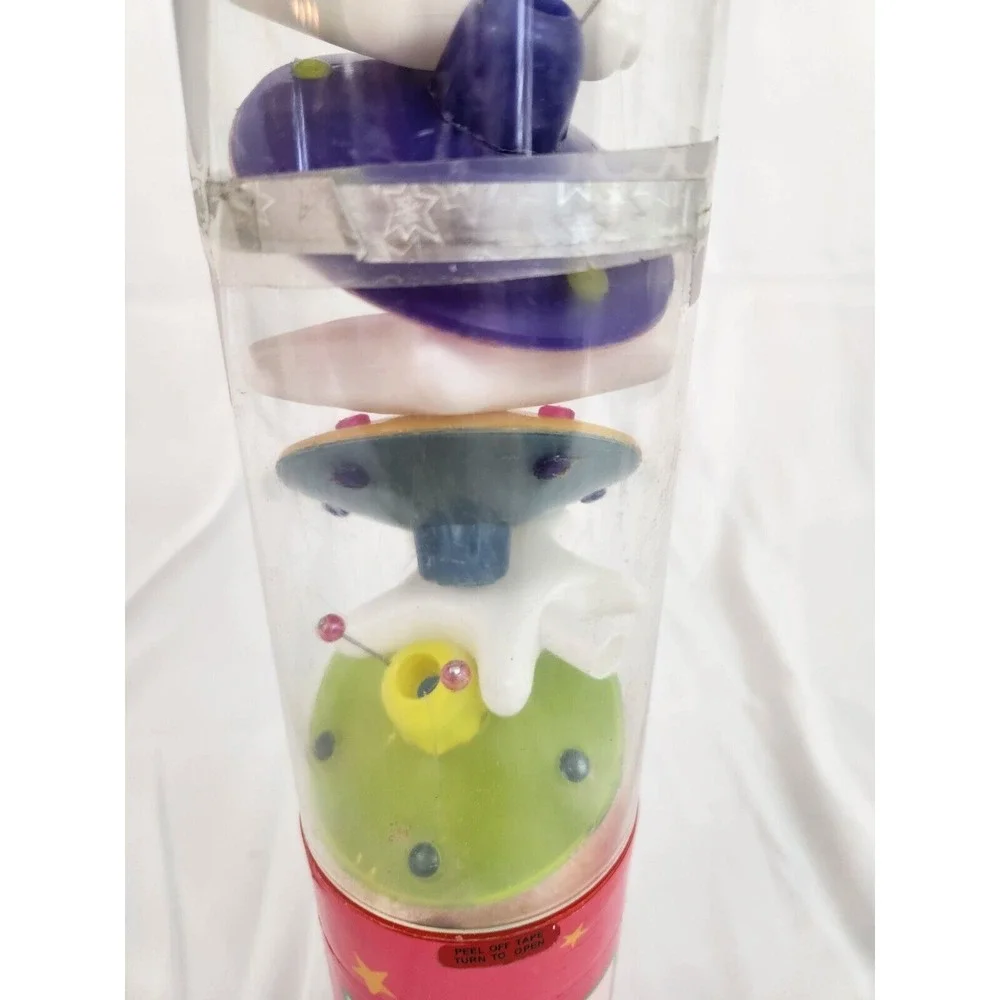 6 Retro Toy Spaceship + Stars‎ Looney Lantern Christmas Tree String Party Lights